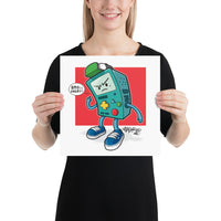 BMO is Angry! Poster
